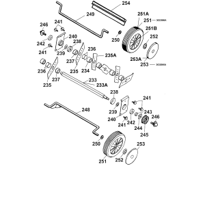 Wolf Garten Vertikutierwelle 3632120