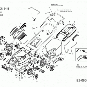 Wolf Garten Rad-Abdeckung vorne 092.48.977