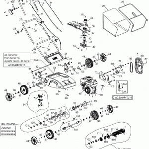 Wolf Garten Fangkorb komplett inkl. Rahmen 664-05058 + 764-05043